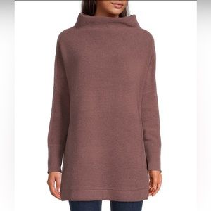 Free People Ottoman Sweater Tunic, Nutmeg, XS